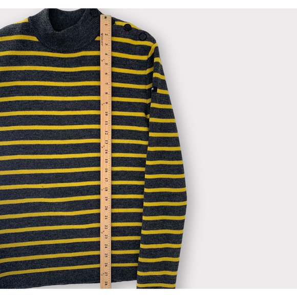 Calvin Klein 205W39NYC Breton Stripe Crew Knit Sweater S *FLAWED* - Picture 15 of 16